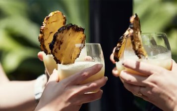 Grilovaný ananas Piña Colada