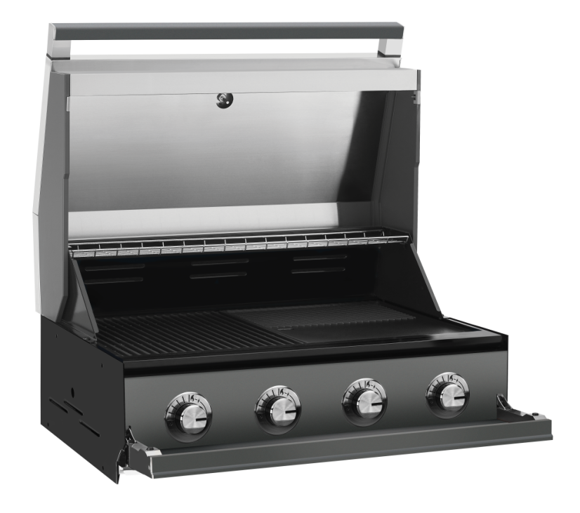 Vestavný plynový gril Beefeater 1700 Series – 4 hořáky