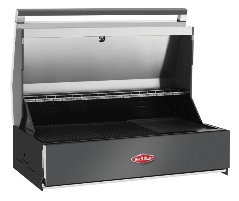 Vestavný plynový gril Beefeater 1700 Series – 5 hořáků