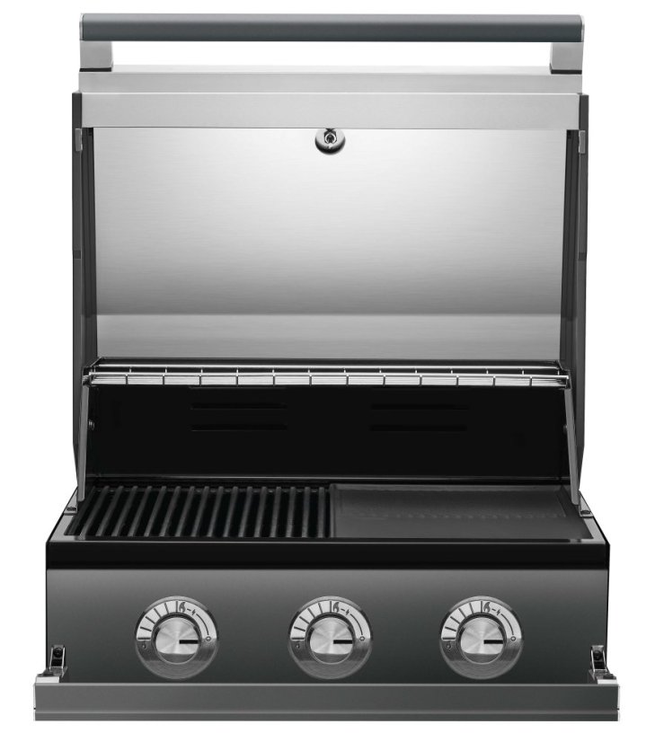 Vestavný plynový gril Beefeater 1700 Series – 3 hořáky