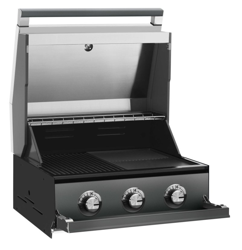 Vestavný plynový gril Beefeater 1700 Series – 3 hořáky