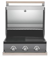 Vestavný plynový gril 1500 series - 3 hořáky