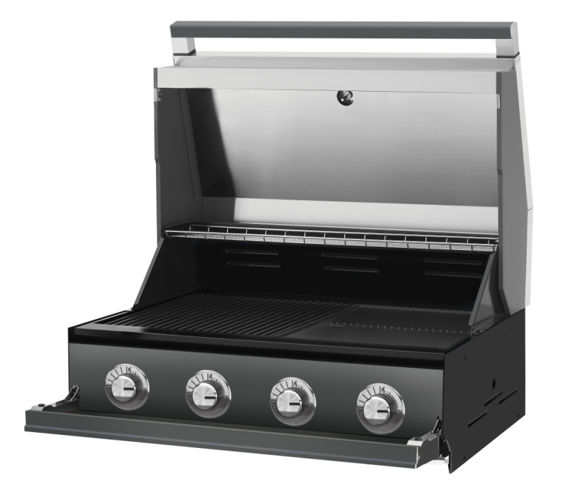 Vestavný plynový gril Beefeater 1700 Series – 4 hořáky